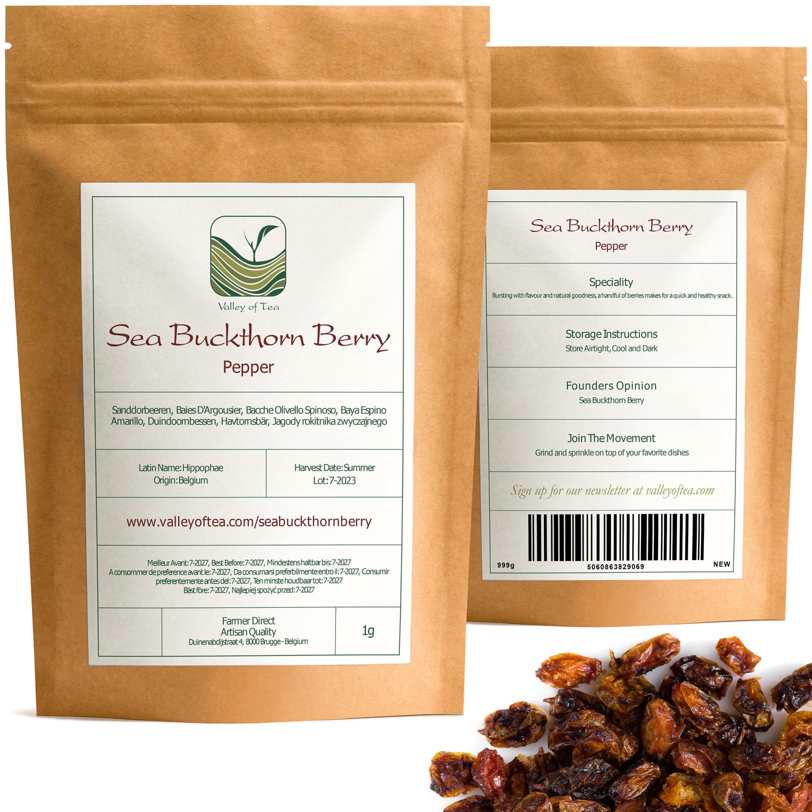 Duindoorn Bessen Thee Bio