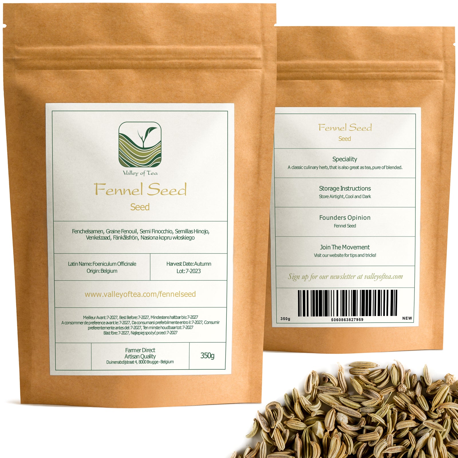 Fennelseed 350g