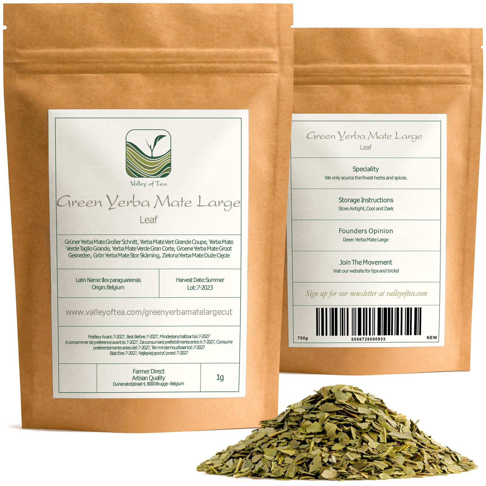 Yerba Mate Verde Gran Corte