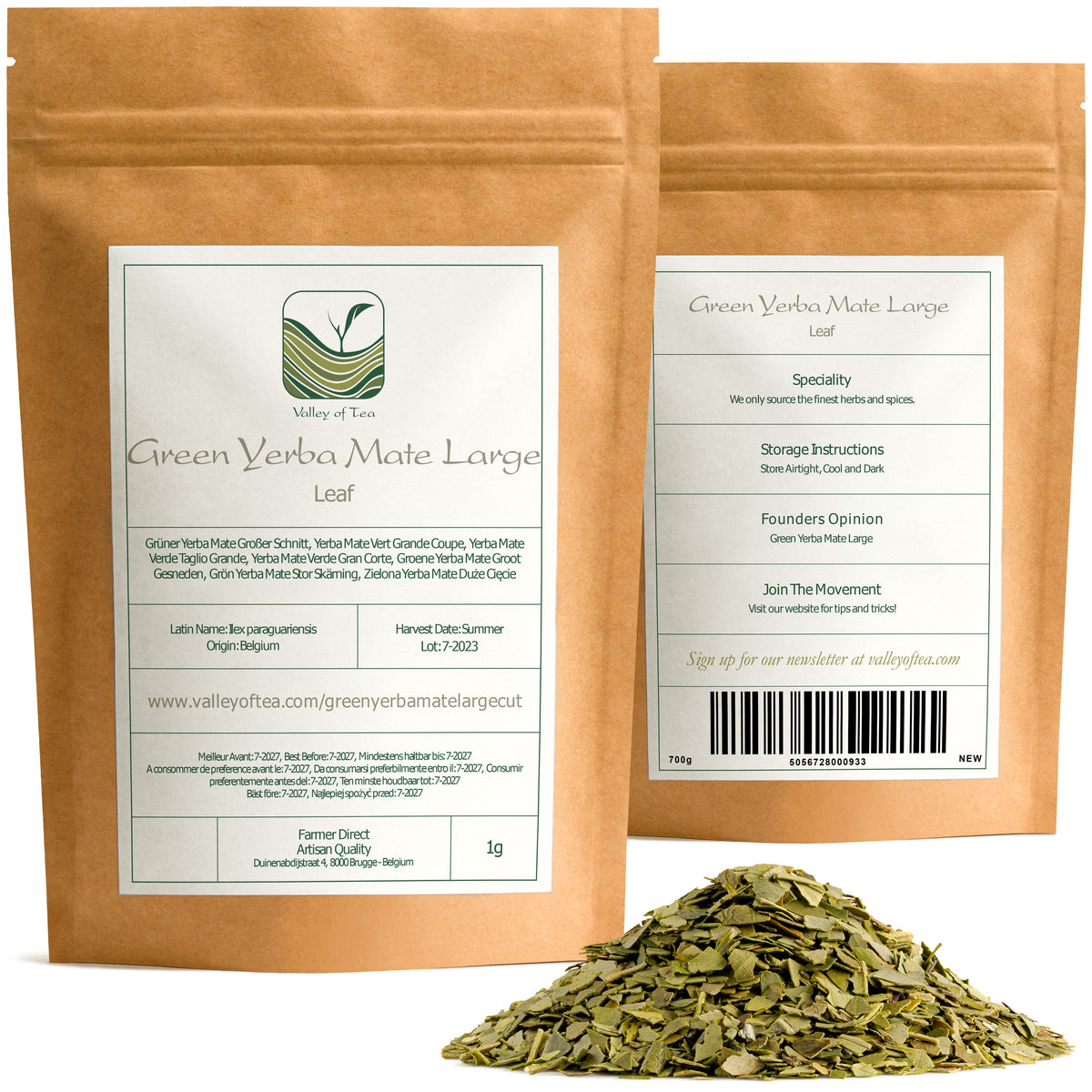 Yerba Mate Verde Gran Corte