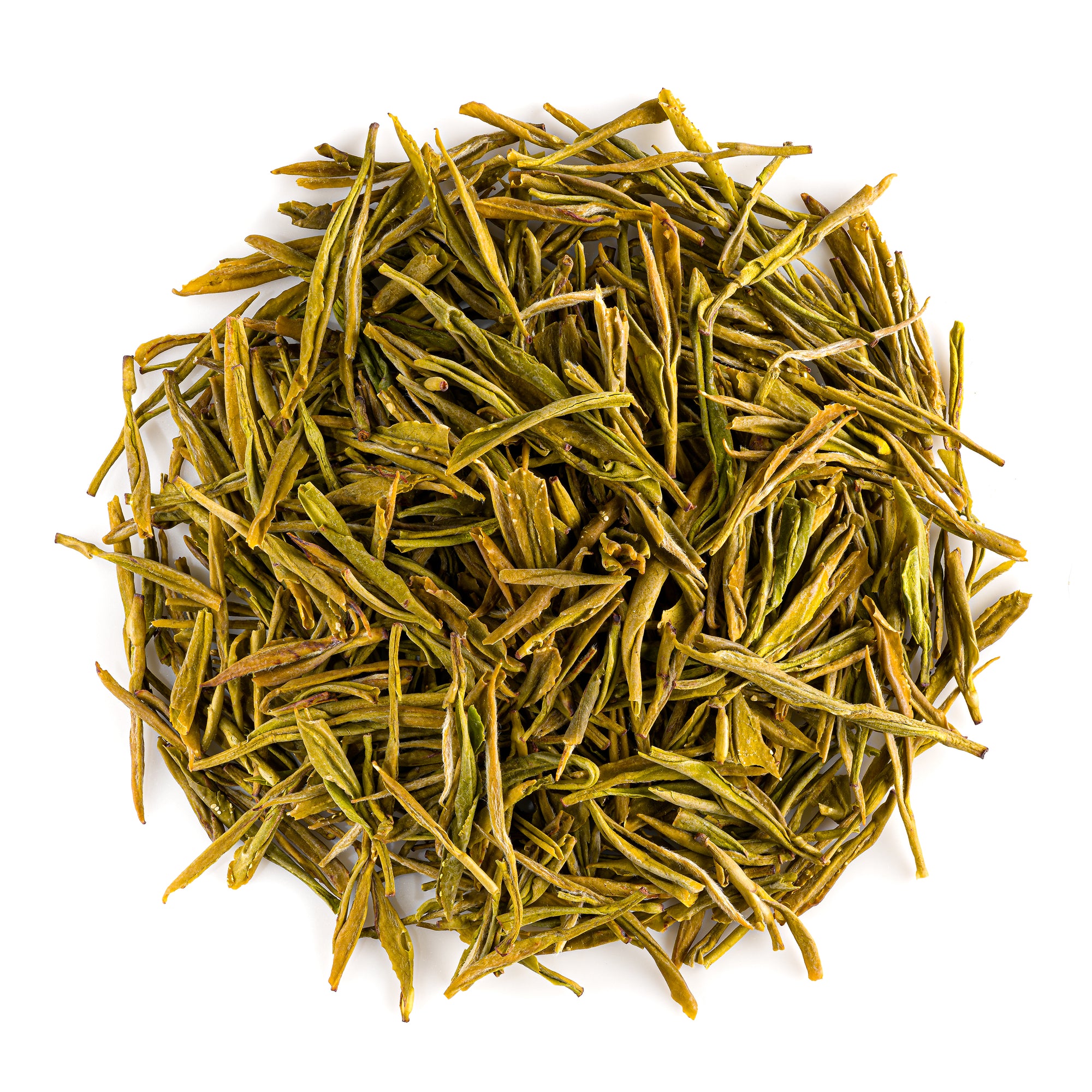 Huoshan Yellow Tea Old Methods - Té dulce de brotes altos de Huoshan Anhui  Amarillo Antiguo