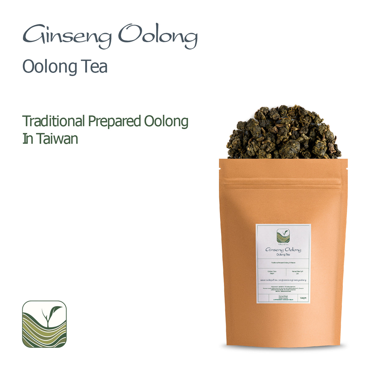 Ginseng Oolong Tea Ren Shen - Lan Gui Ren - Imperial Ginseng